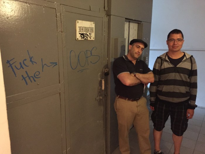 Soviet elevators are not like western elevators. They are more like devices used to frighten claustrophobic people. Or sane and rational people.