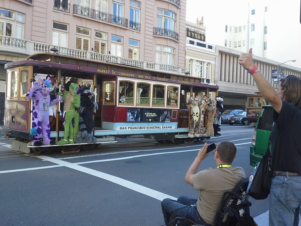 furry cable car